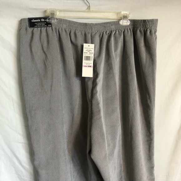 (2) Pairs of Alfred Dunner Plus Size Women’s Pants - Picture 12 of 15